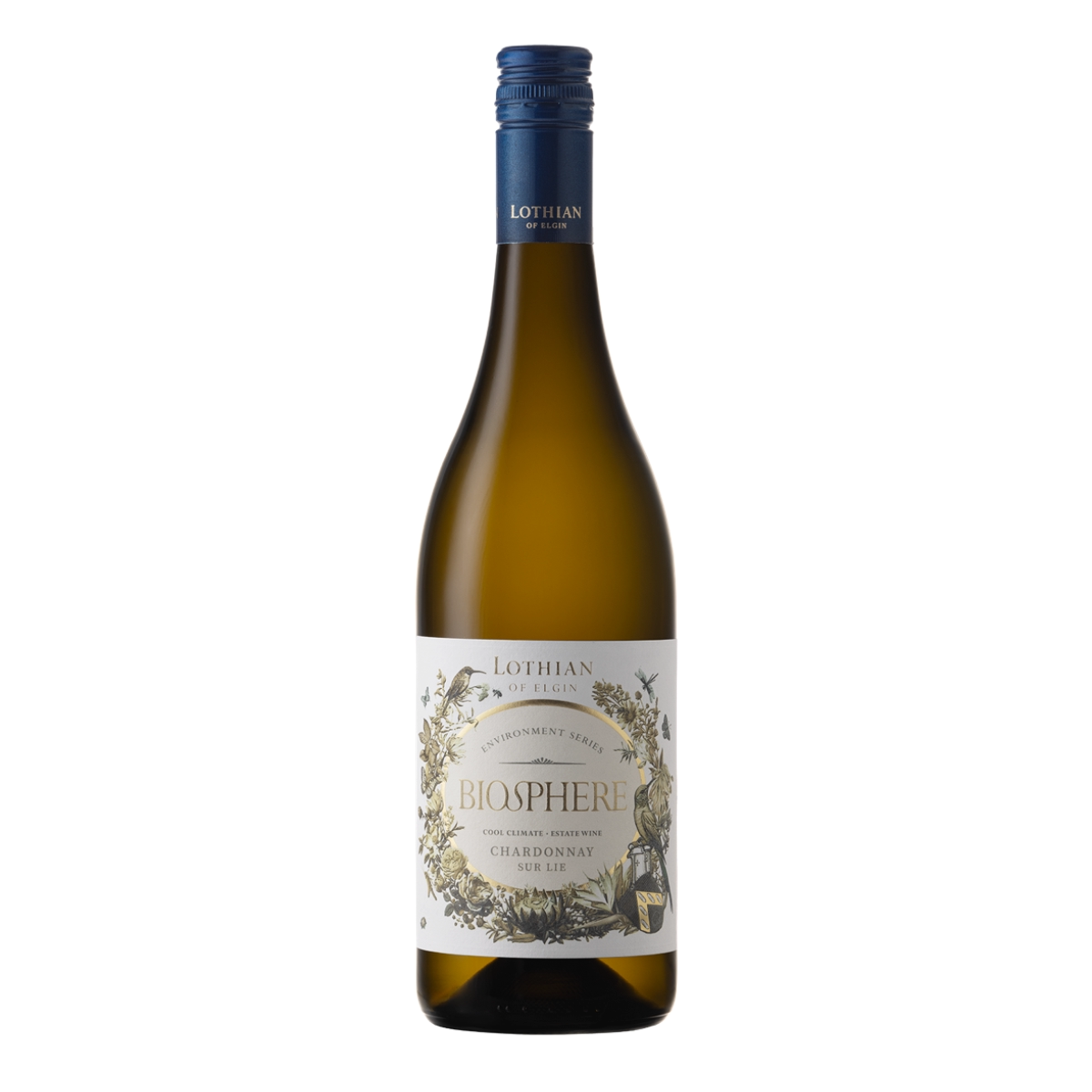 Garrafa de vinho Lothian Biosphere Chardonnay Sur Lie 2024