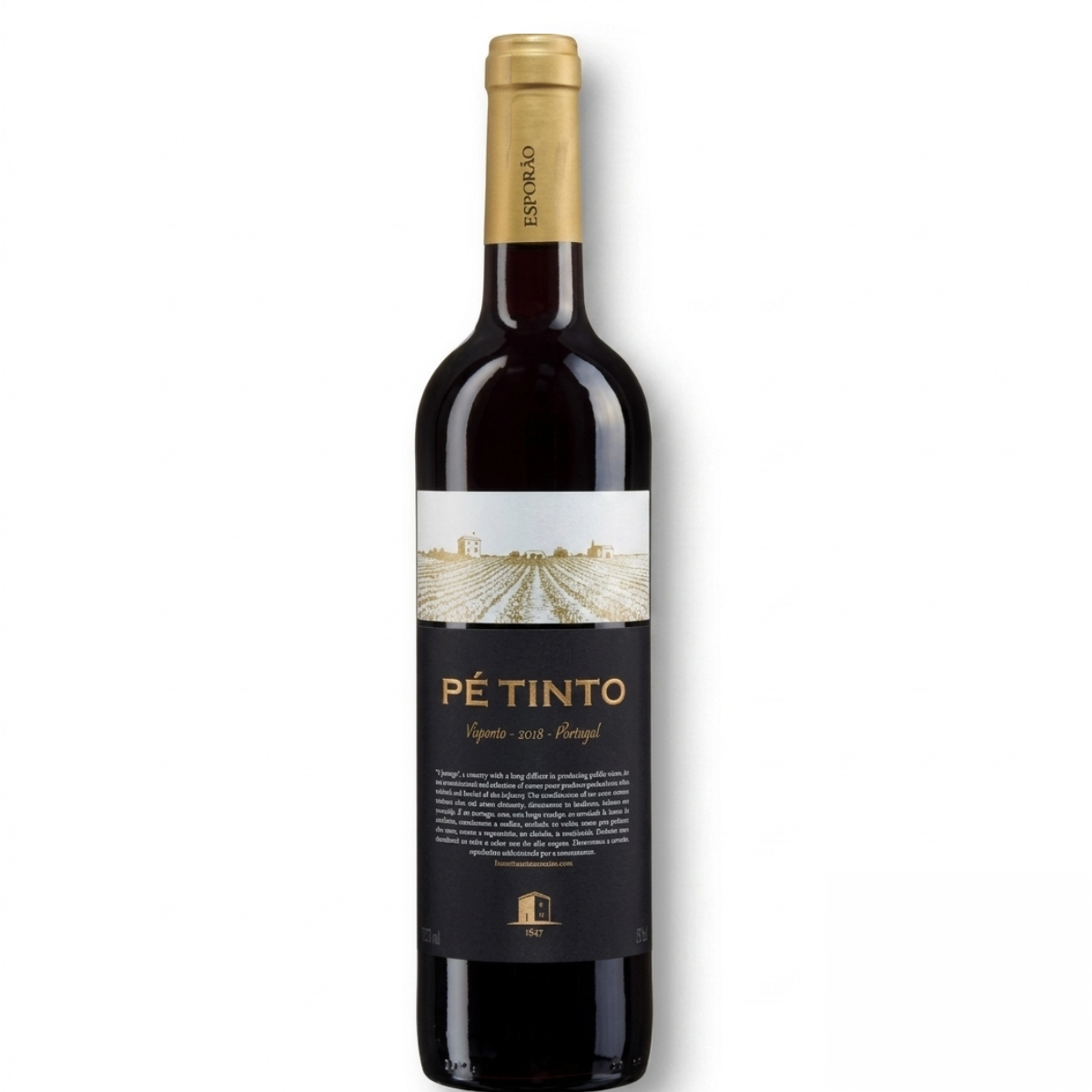 Garrafa de Pé Tinto