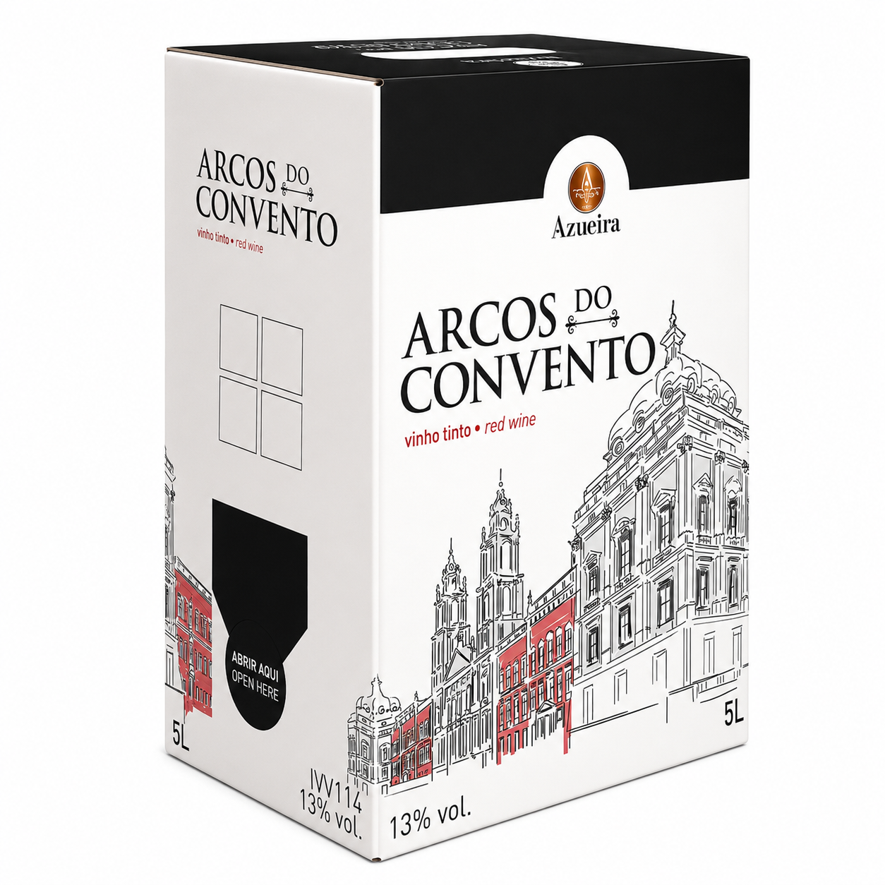 Arcos do Convento Bag-In-Box 5L Tinto