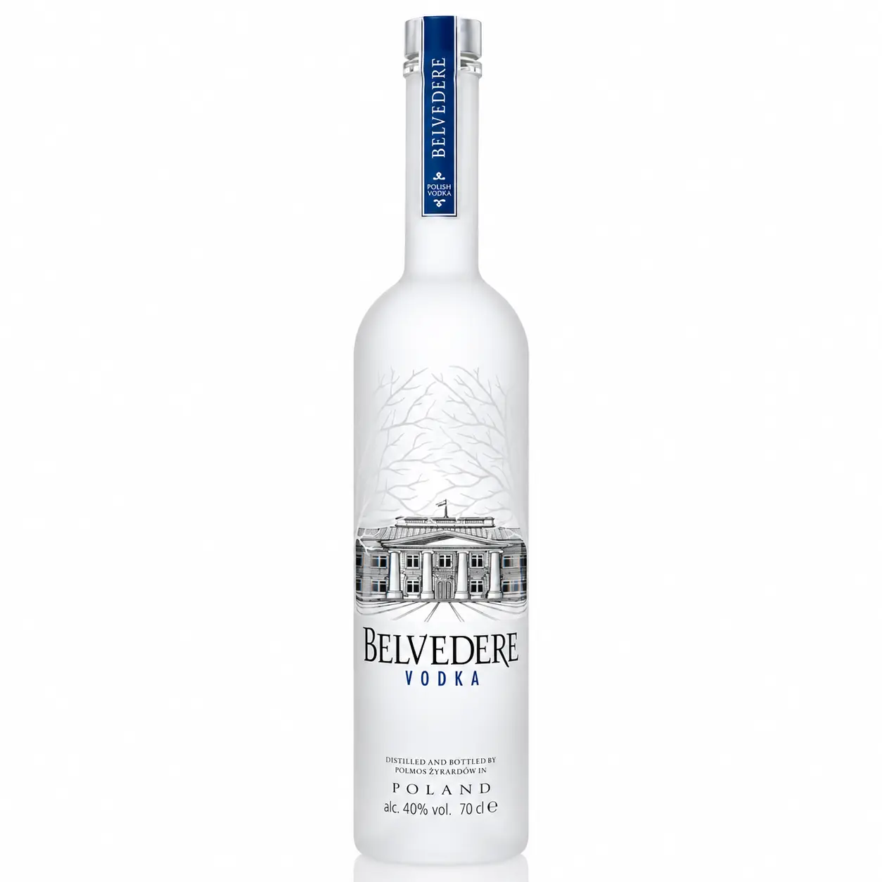 Garrafa de Belvedere Organic Pure Vodka 70cl
