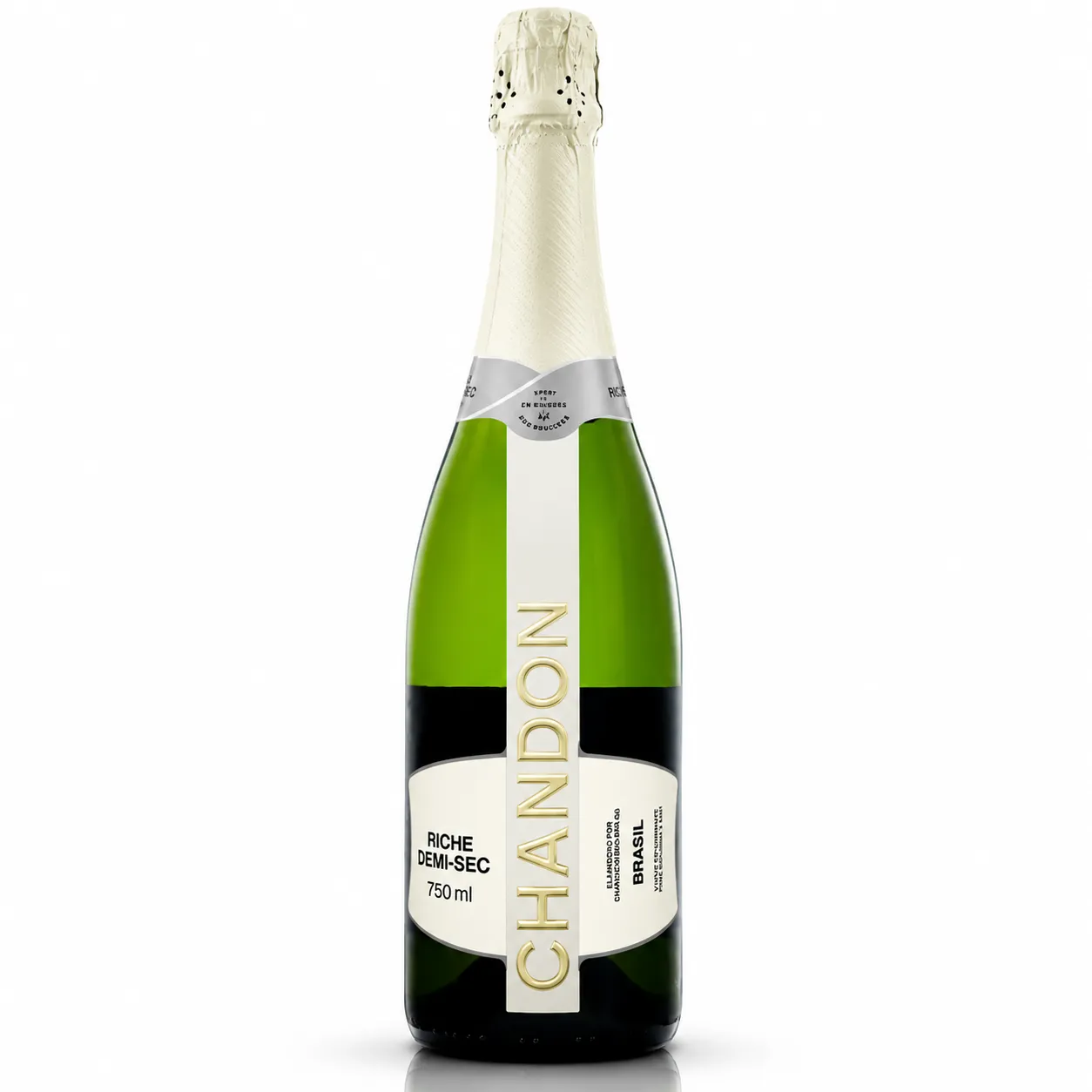 Garrafa de Chandon Riche Demi-Sec 75cl espumante premium elegante