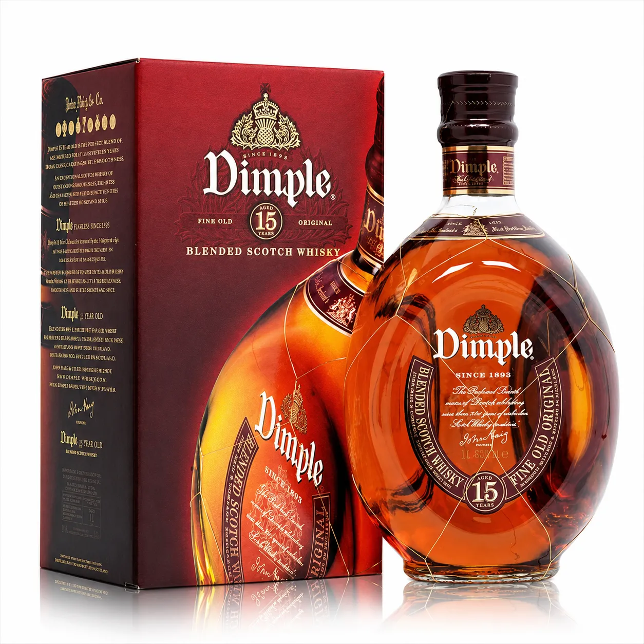 Garrafa de Dimple Haig 15 Anos 70cl