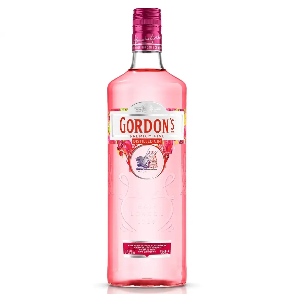 Garrafa de Gordon's Premium Pink Gin 75cl