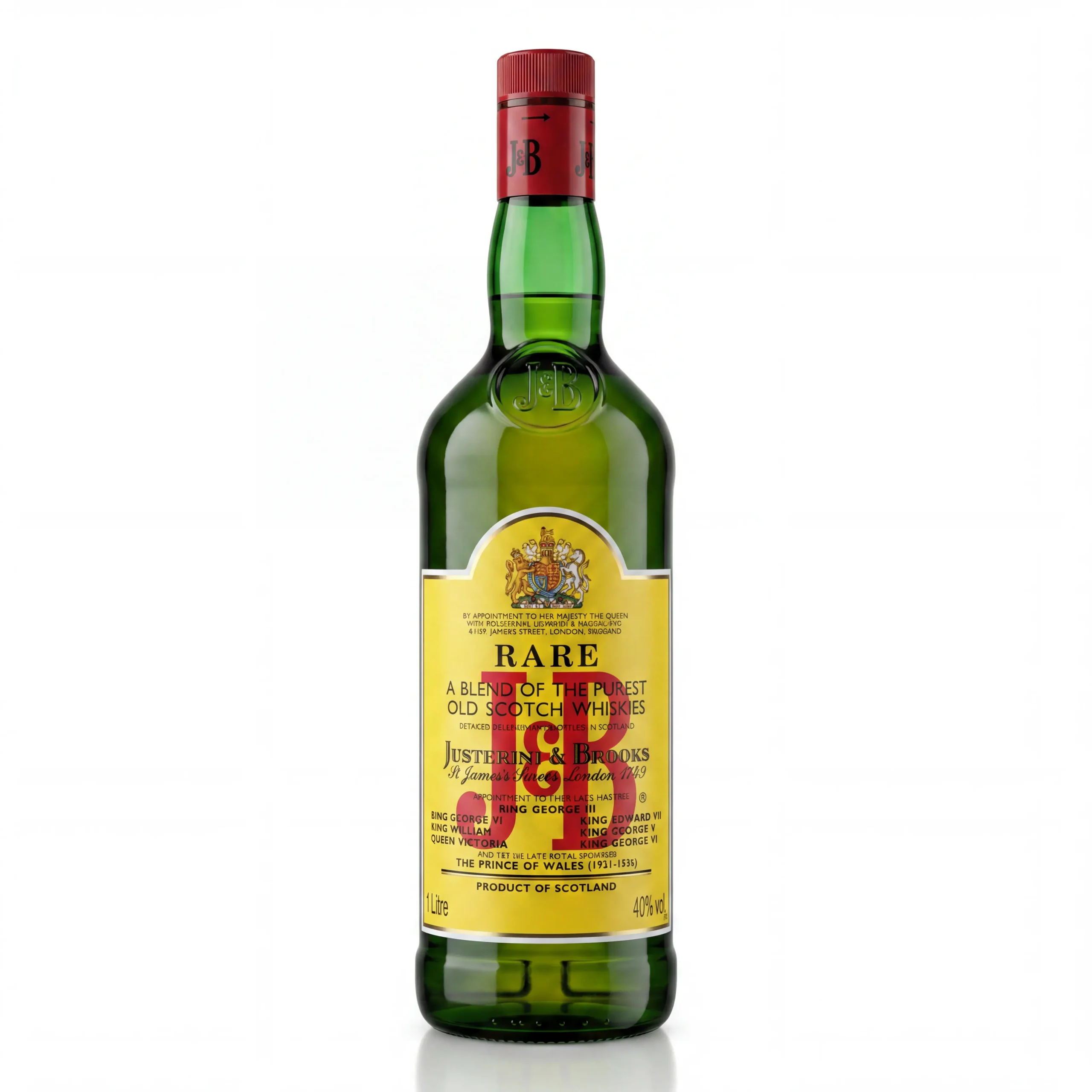 Garrafa de J&B Rare