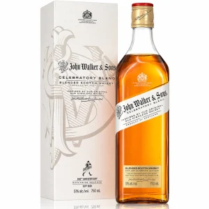 Garrafa de Johnnie Walker & Sons Celebratory Blend 75cl