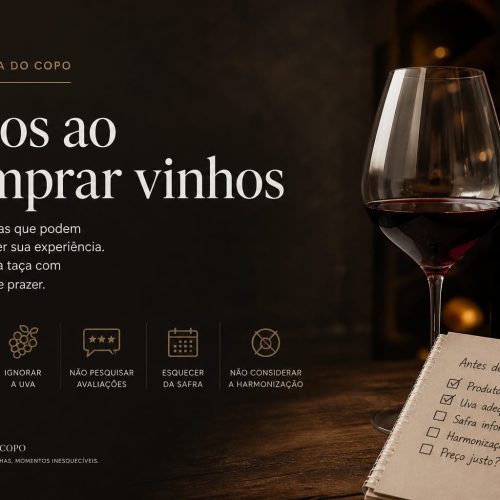 Erros ao comprar vinho | Escolha melhor na Porta do Copo