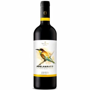 Abelharuco Tinto, Vinho tinto elegante com notas de frutas vermelhas e especiarias, ideal para carnes e pratos sofisticados.