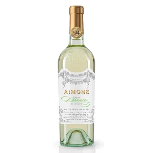Garrafa de vinho Aimone Vino Bianco