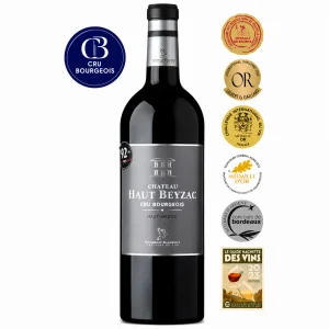 Garrafa de vinho Château Haut-Beyzac AOC Haut Médoc