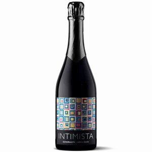 Intimista Tinto, Vinho tinto encorpado com notas de frutas vermelhas e especiarias, perfeito para ocasiões especiais.