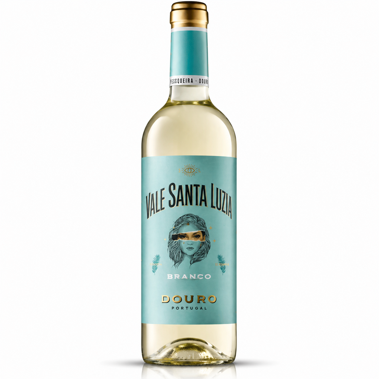 Garrafa de vinho Vicente Faria Quinta Vale Santa Luzia Branco 2024