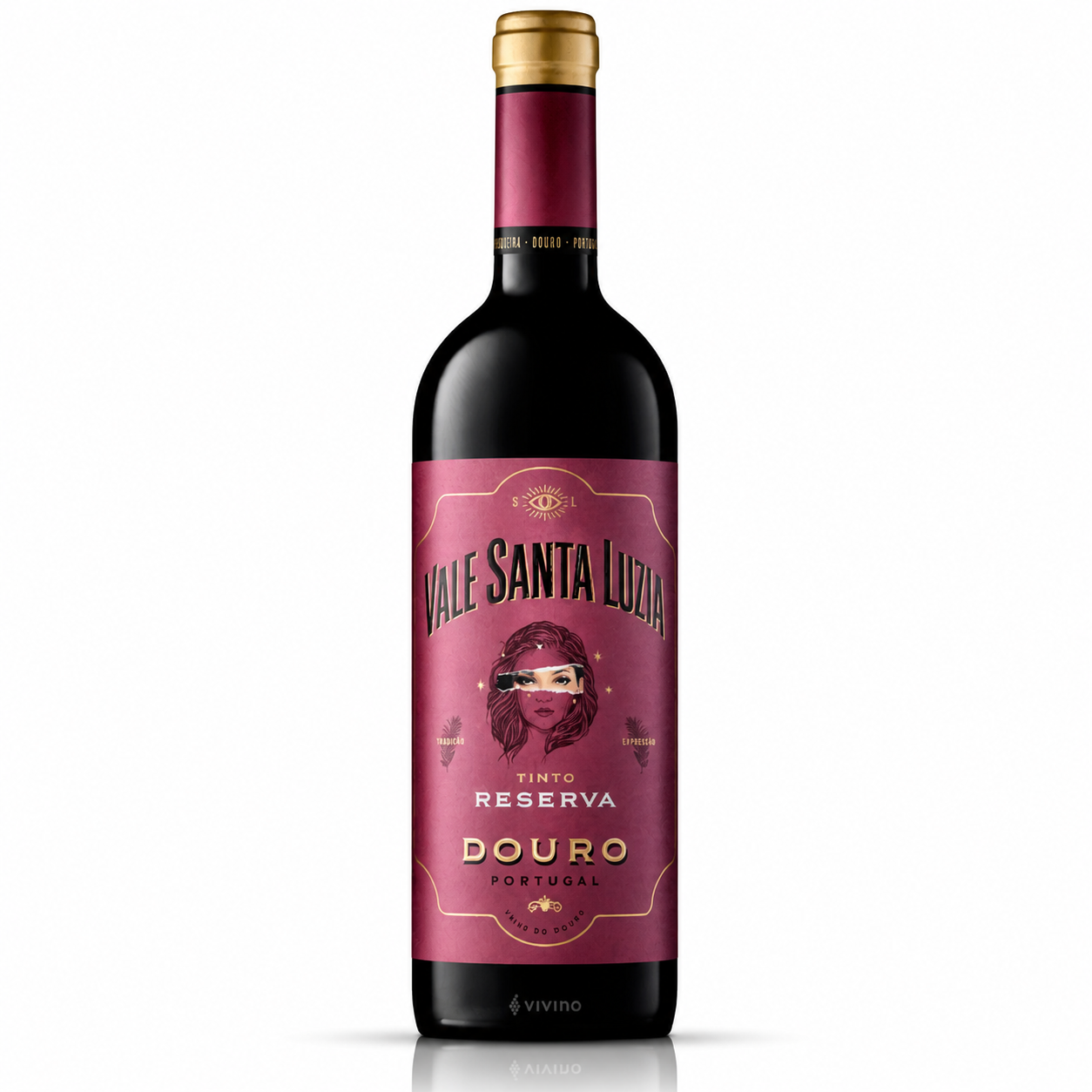 Garrafa de vinho Vale S. Luzia Reserva Tinto