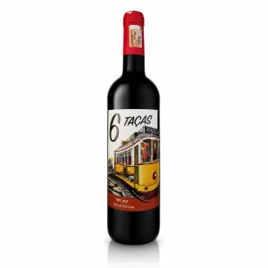 Garrafa de 6 Taças Elétrico Tinto