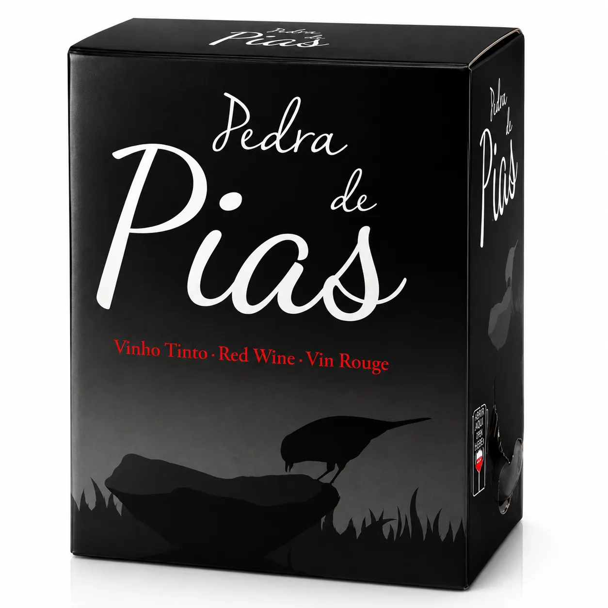 Embalagem Bag-in-Box 5 Litros de Vinho Tinto Pedra de Pias