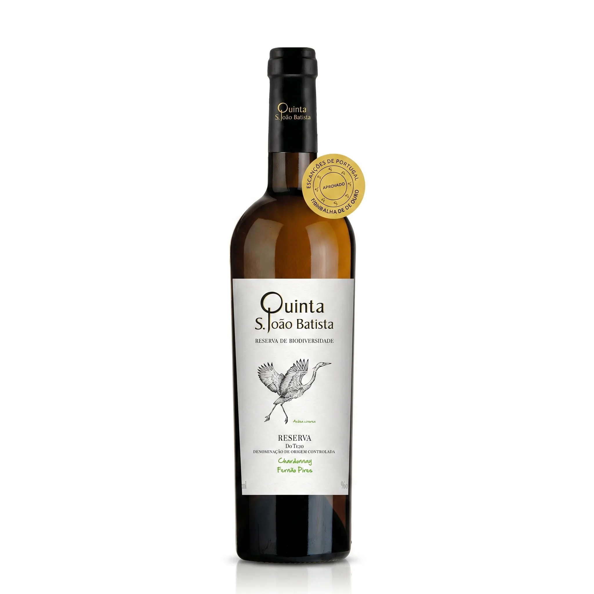 Garrafa de Vinho Quinta de S. João Batista Reserva Branco