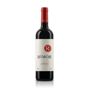 Garrafa de Vinho Rimor Tinto com rótulo clássico e design elegante